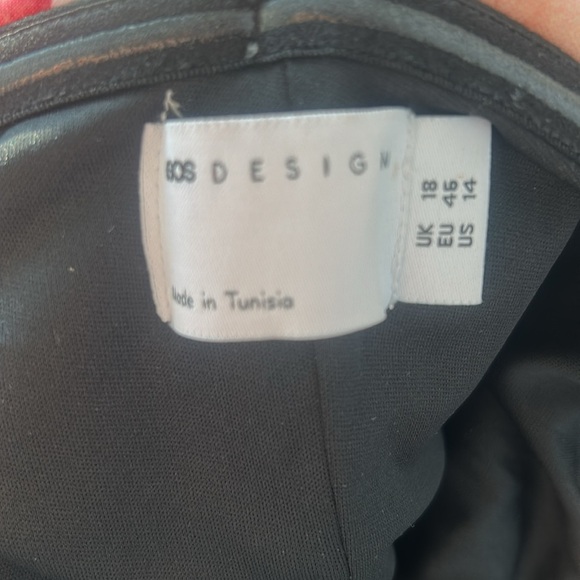 ASOS DESIGN Sweetheart Puff Bardot Midi Pink Floral Party Dress Size 14 NEW - Picture 10 of 17